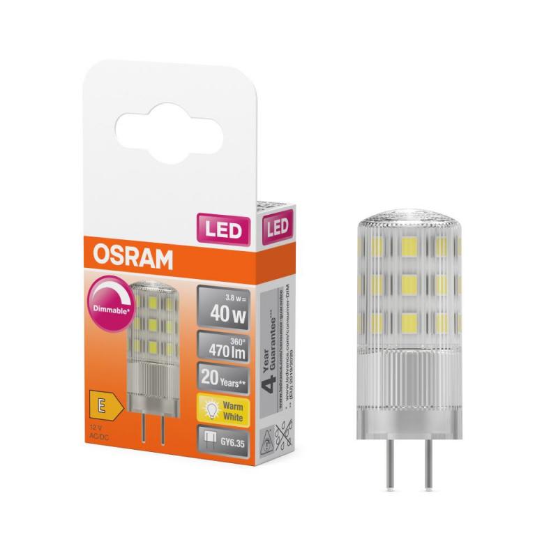 OSRAM Superstar LED GY6.35 Stift dimmbar 4,5W wie 40W warmweißes Licht